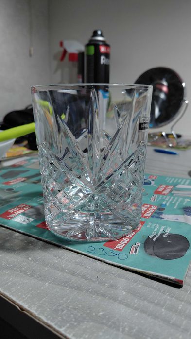 Кристален сервиз за алкохол (6+1) - Poltar Crystal