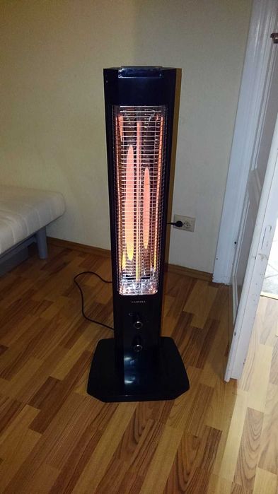 Incalzitor 900-1800W cu termostat, 2 trepte de putere