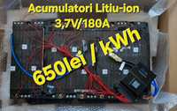 Acumulatori Litiu-ion 3,7V/180A  - pentru sisteme fotovoltaice