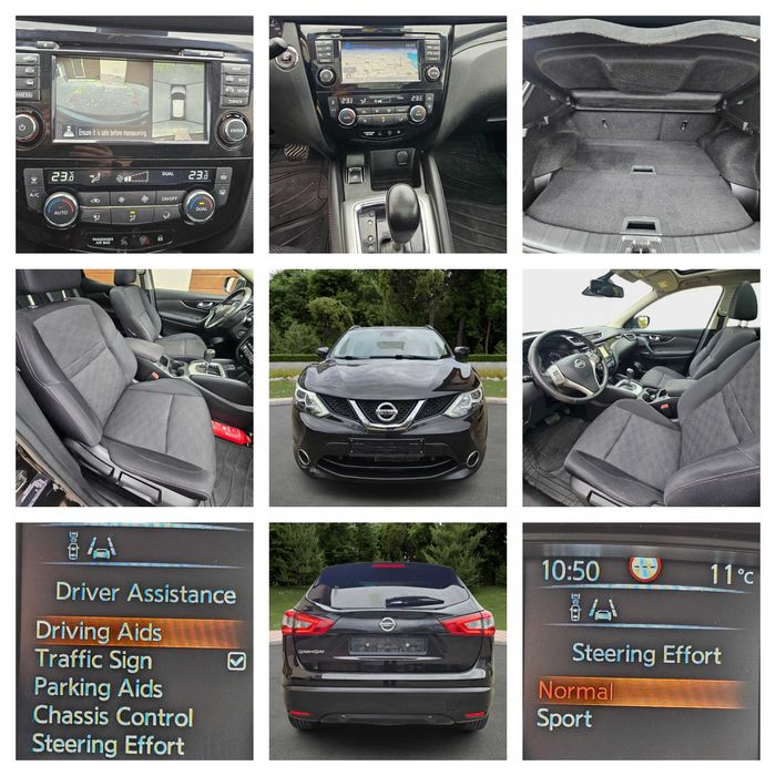 Nissan Qashqai / 2017 / 1.6 Diesel / Automat /Keyless/panoramic/Euro 6