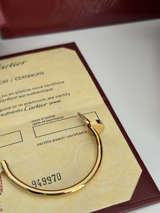 Brățară Cartier Juste un Clou 19 Gold 750 Diamond cu Cutie