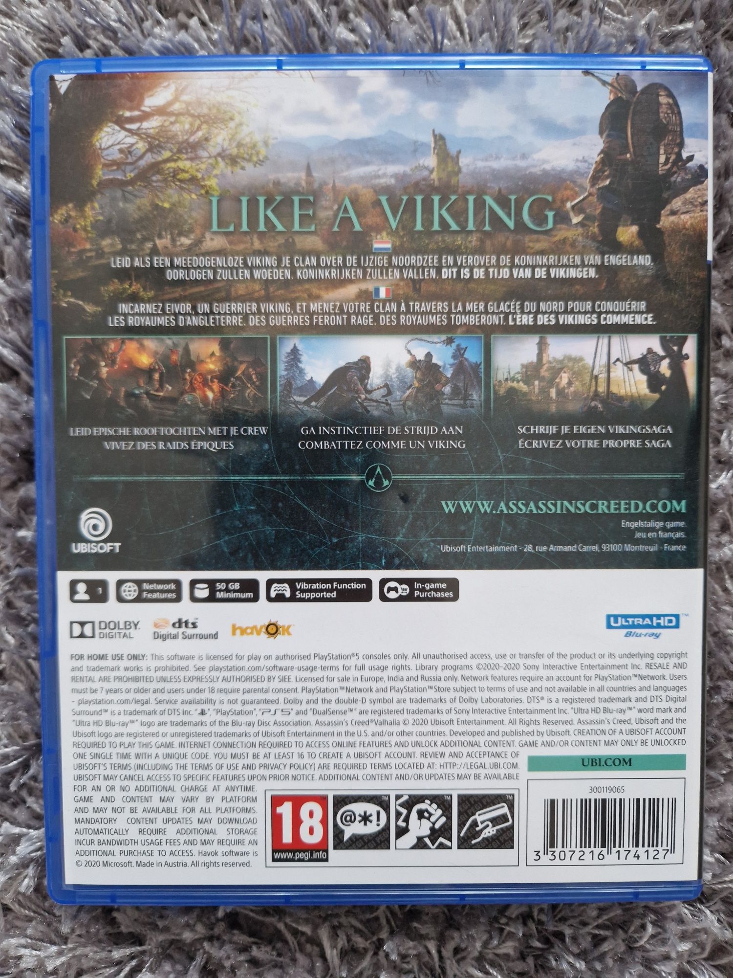 Assassin's creed Valhalla PS5