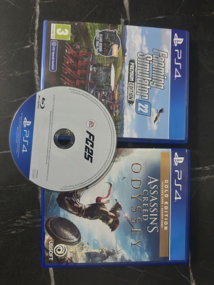 PS 4 PRO FIFA 25 (FC) FS22 + 2 controlere