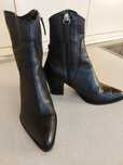 Botine Piele Naturala Zara