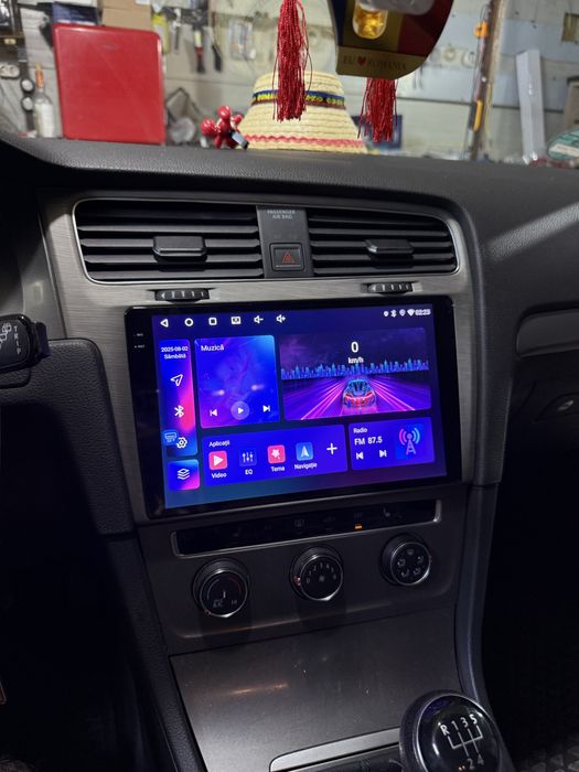 Navigatie Android Golf 7 Dedicata / Carplay / Android Auto + Camera