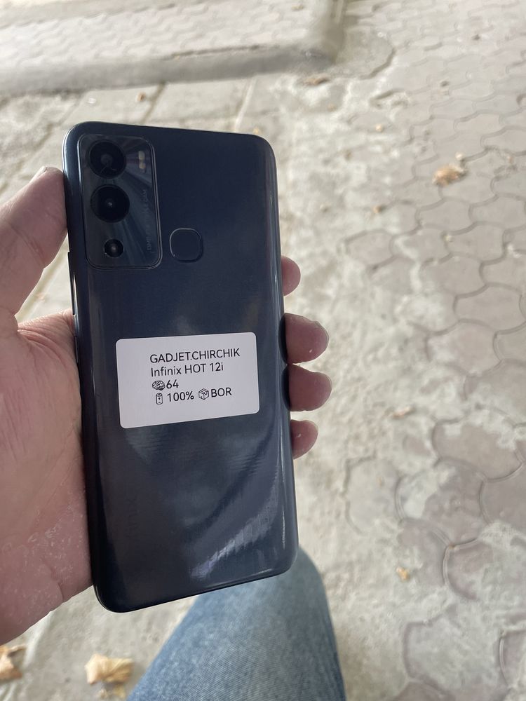 Madel infinix Hot 12i dakumet karobka holati idiyal