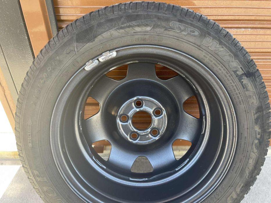 Гуми с джанти, втора употреба, VW