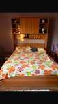 Vand  dormitor 160x200  ( fara saltea ) + o comoda