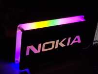 Reclamă NOKIA cu led curcubeu. 
Alimentare