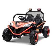 UTV electric Kinderauto Dune-Buggy 300W 24V 10Ah, cu roti moi, orange