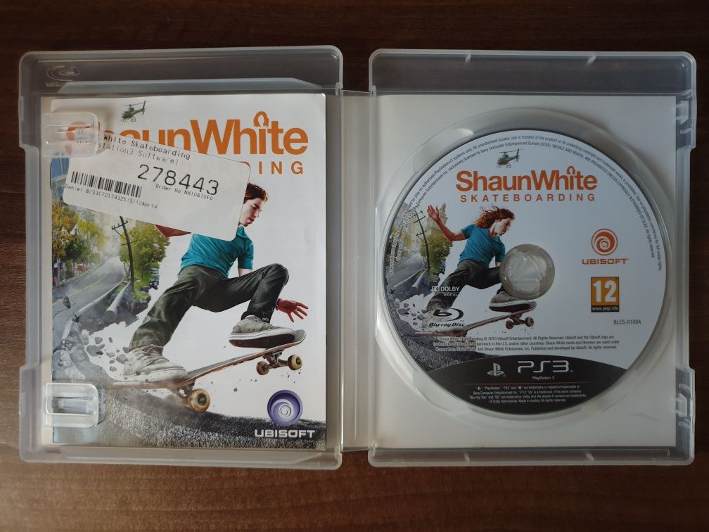 Shaun White Skateboarding PS3/Playstation 3