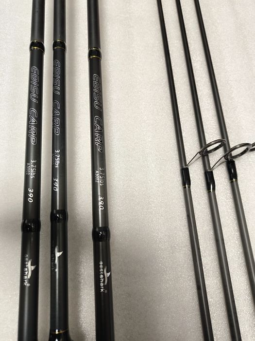 SET 3 Lansete EastShark EBISU CARP 3.90 m 3.75Lbs 2 tronsoane NEW 2024