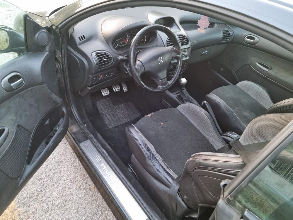 Пежо 206 CC 1.6 i 110 коня бензин 2006 г кабрио