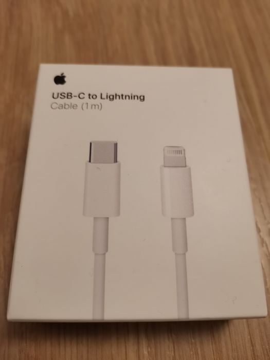 Încărcător și cablu originale iPhone noi