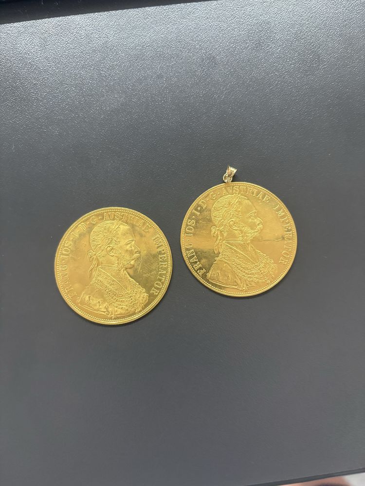 Moneda aur Franc Iosif 24 k