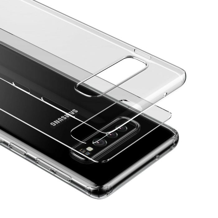 BASEUS TPU силиконов прозрачен кейс Galaxy S10, S20, Note 10