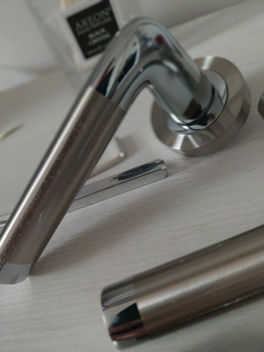 Set Manere cromate ușă de interior