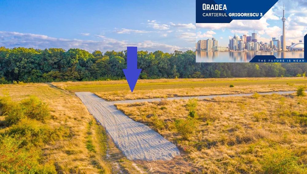 Teren 500 mp în cartierul GRIGORESCU 3 Oradea