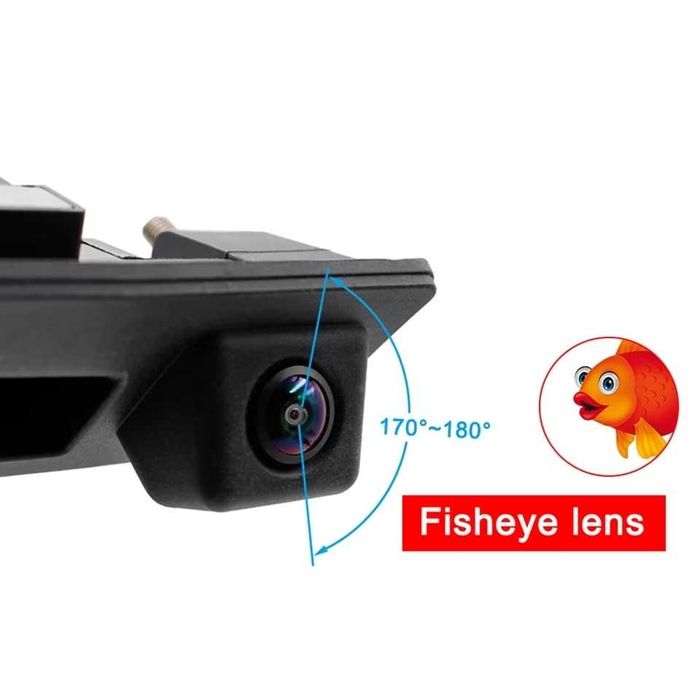 Camera marsarier VW Passat Jetta Skoda Audi dedicata maner portbagaj