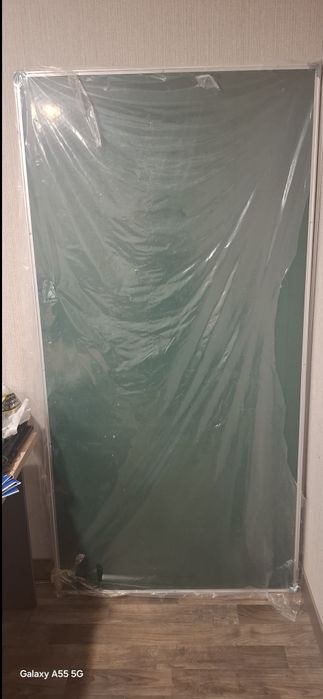 Доска школьная, двусторонний для маркер и мел