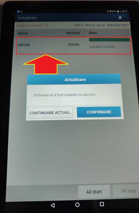Pret redus ! Protocol OBFCM, Oferta Tester AutoTurisme&Camione Launch
