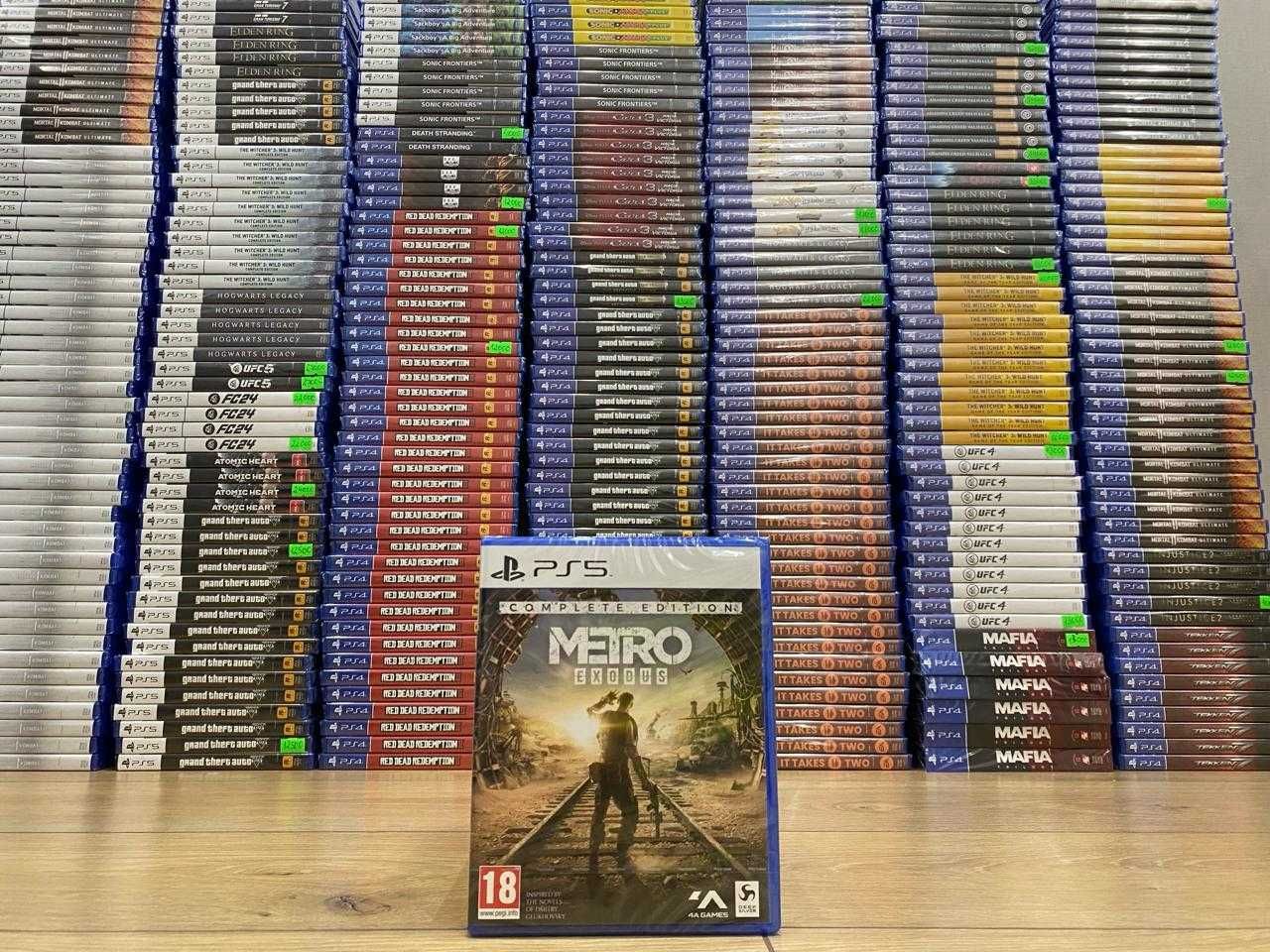Новый PS5 Metro Exodus Complete Edition Большой Выбор Игр