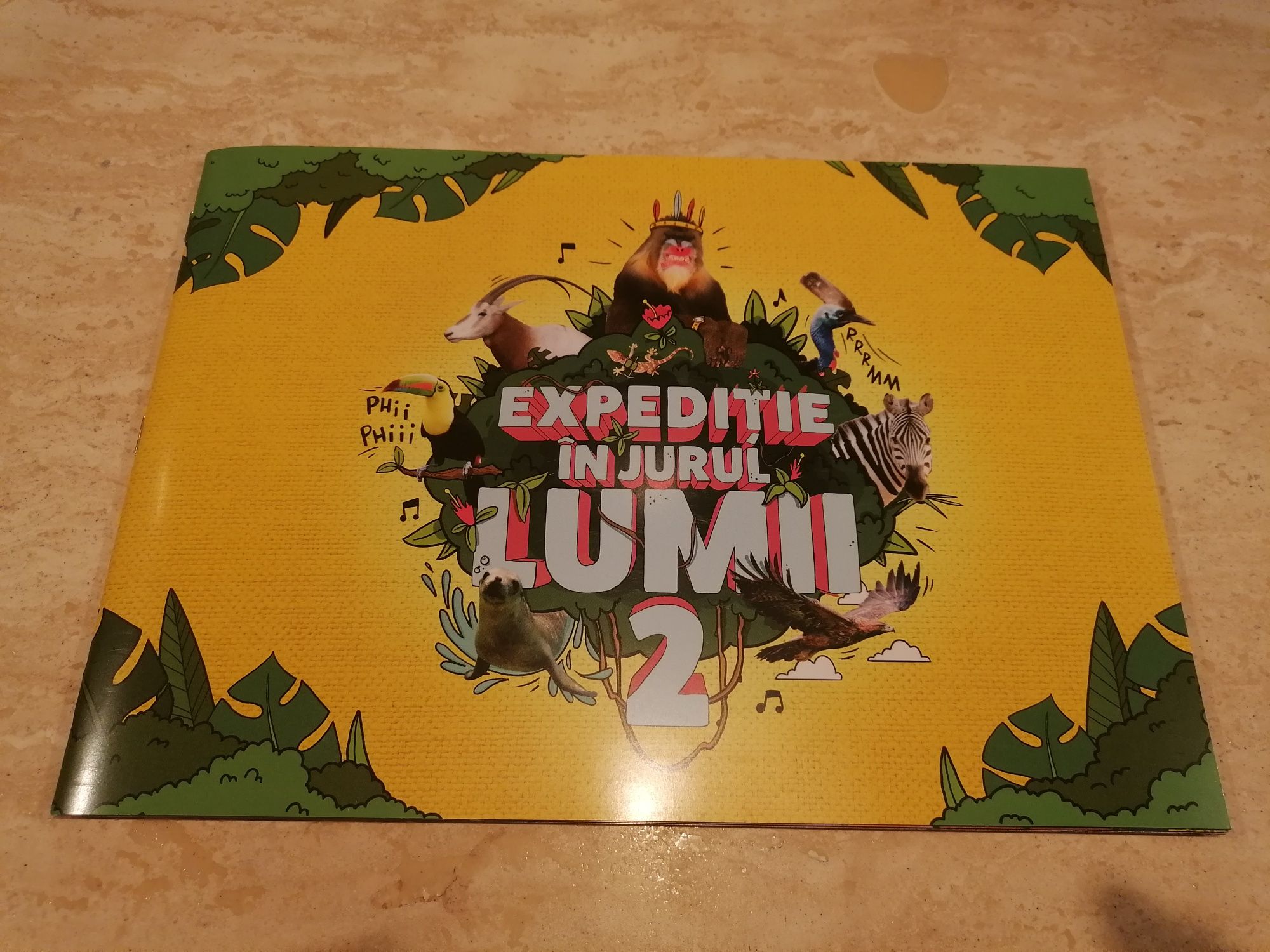 Album "Expediție în jurul lumii" - Editia a 2 - Album complet