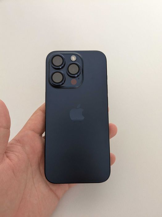 Iphone 15 Pro, 128, синий, почти новый