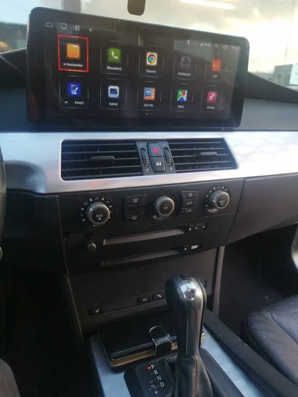 Navigatie de TOP BMW e60/e61 Android 12.3", CarPlay, AndroidAuto, SIM