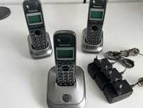 Sistem DECT (baza + extensii) Panasonic