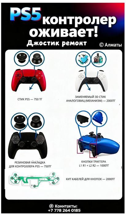 Ремонт джойстиков