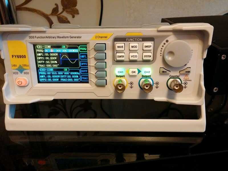 Нов Многофункционален сигнал двуканален генератор DDS до 60MHz