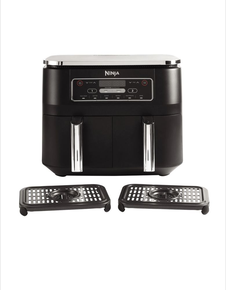 Friteuza cu aer cald Ninja AF300EU, 2470W, 7.6l, 6 programe, Negru Nou