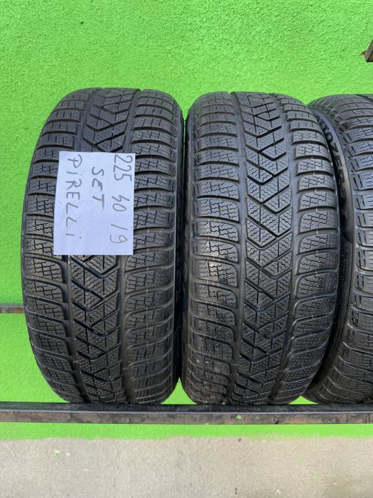 225/40/19 M+S PIRELLI SOTTOZERO Profil 8mm Profil ramas 90%
