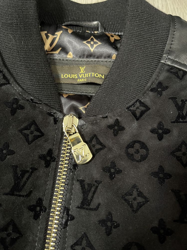 Geaca piele Louis Vuitton XL