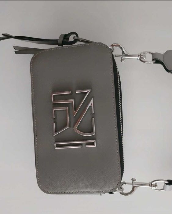 Geantă River Island  Gri – Camera Cross Body Bag