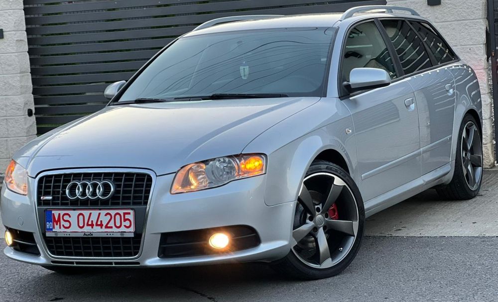 Audi A4 S-line plus, 170cp, navigatie, jante Rotor