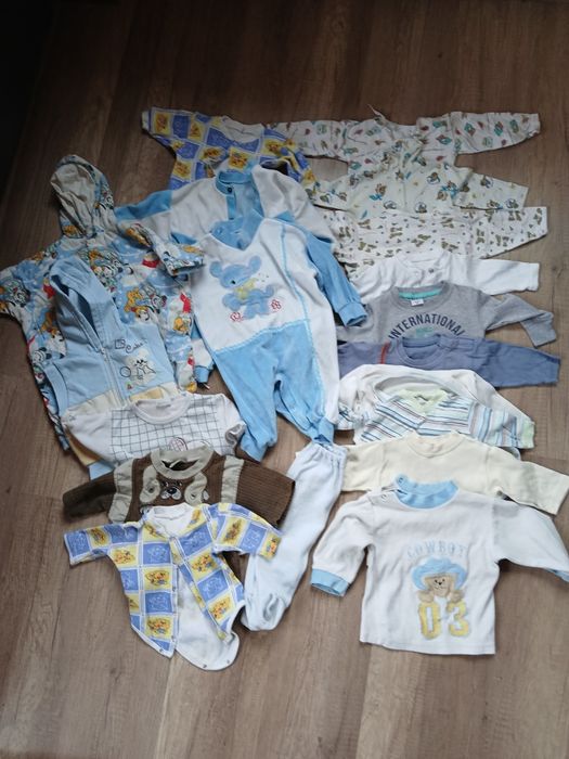 Лотове бебешки дрехи за момче 0-6 месеца