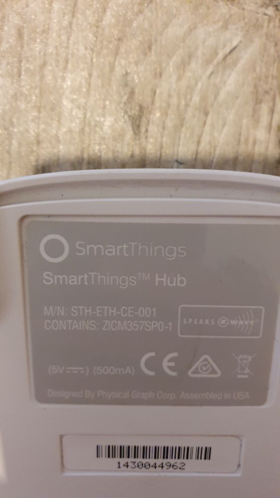 SmartThing Hub V.1. - Merge cu Zwave EU, Fibaro, Aeotec si altele