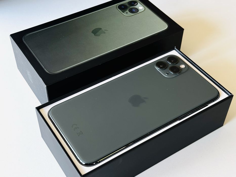 Iphone 11 Pro Max 64GB Green 100% Батерия! Гаранция 3 месеца