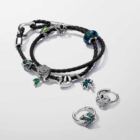 Talisman PANDORA 2024 Palmier verde opalescent, nou, pret excelent!