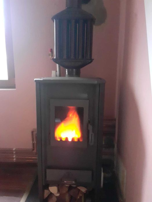 Termosemineu pe lemne, brichete, carbune Ferroli Mirano H, 22 kW