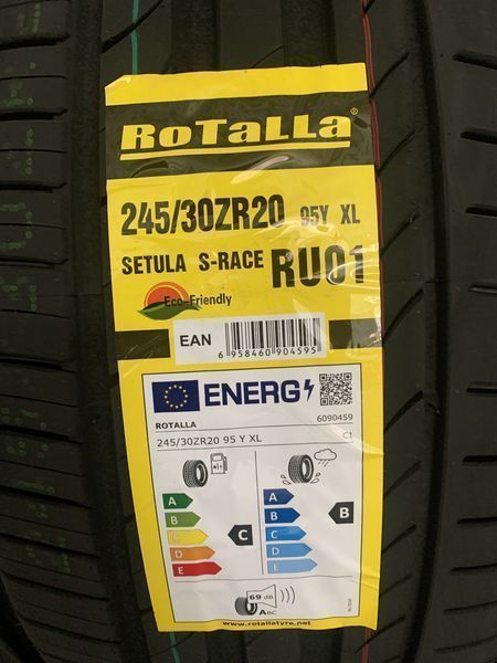 Нови летни гуми ROTALLA SETULA S-RACE RU01 245/30R20 95Y XL НОВ DOT