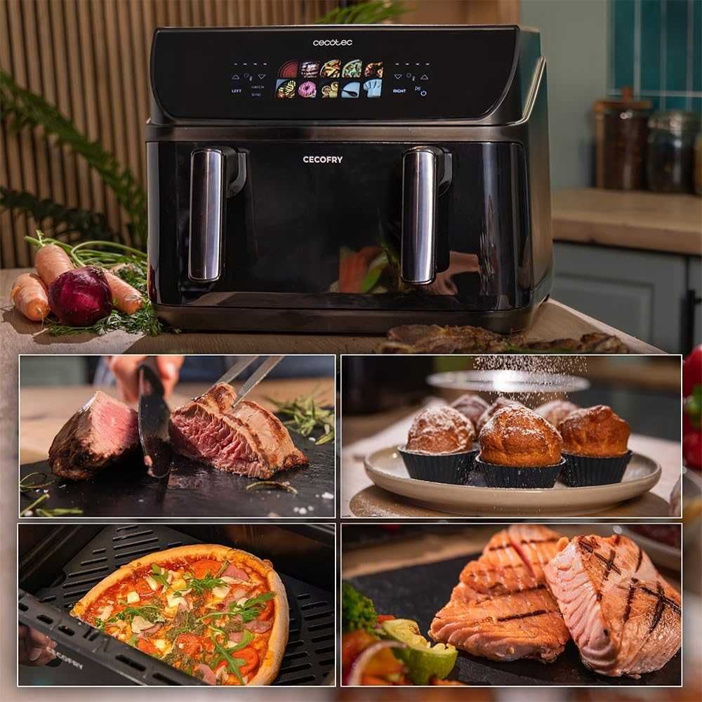 Фритюрник с горещ въздух Cecotec Cecofry&Grill Duoheat 10000 10L