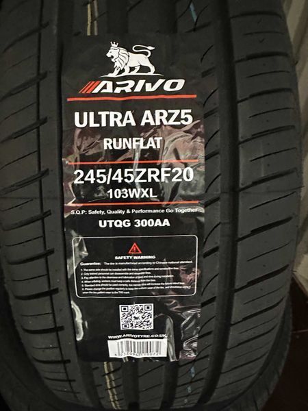 Летен спорт пакет ARIVO 245/45R20 103W XL 275/40R20 102W RUN FLAT