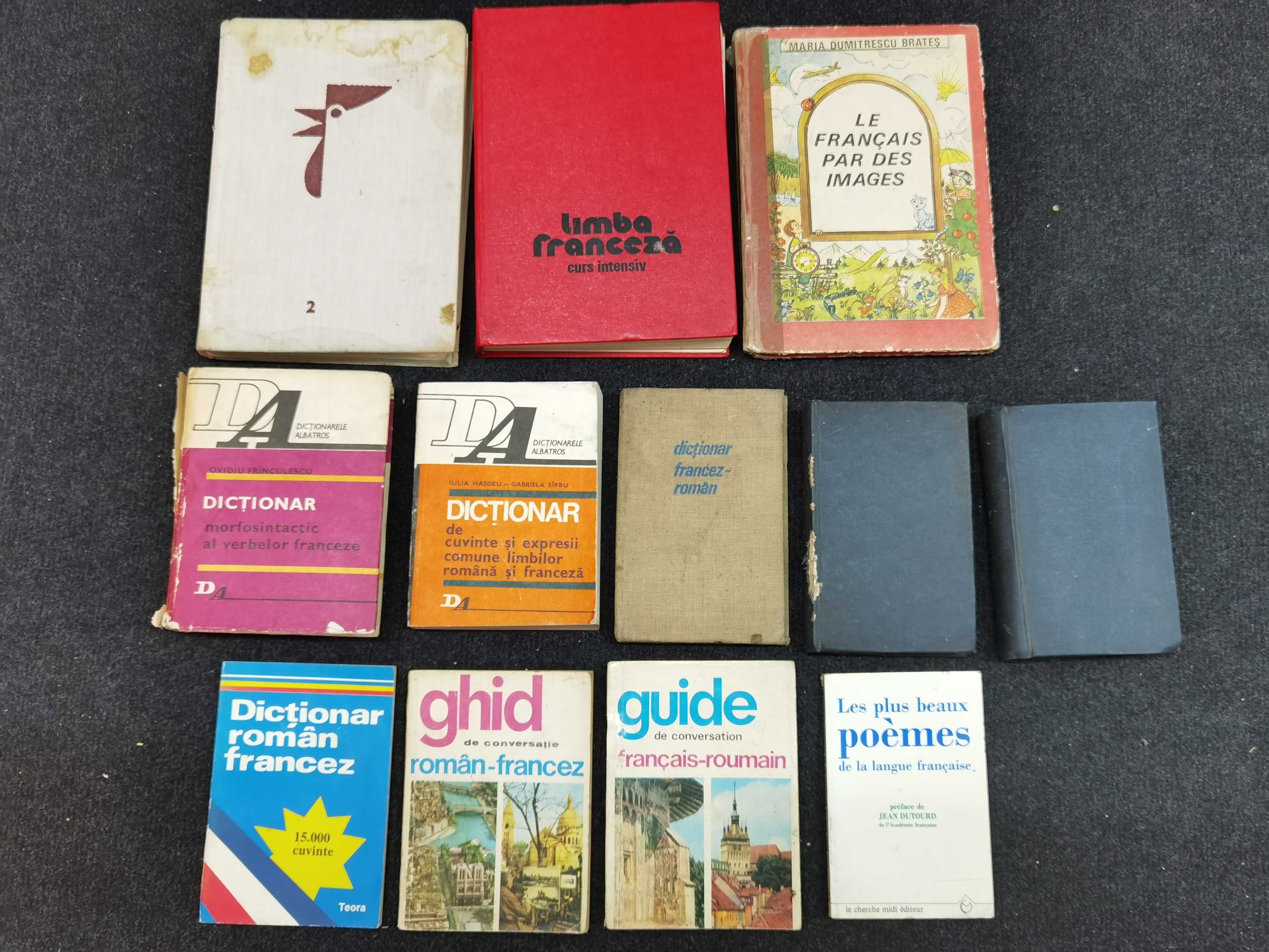 Dictionare vechi Limba Engleza, Franceza, Germana, Spaniola, Italiana.