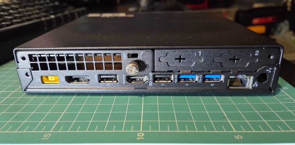 Lenovo Tiny, i5-8400, 16 GB, 256 Gb MVMe, отличен!