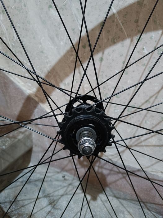 Roata spate single speed, freewheel inclus