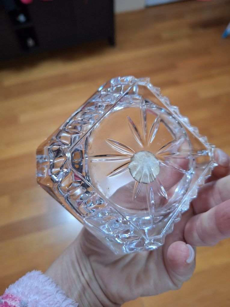 Scrumiera cristal Boemia