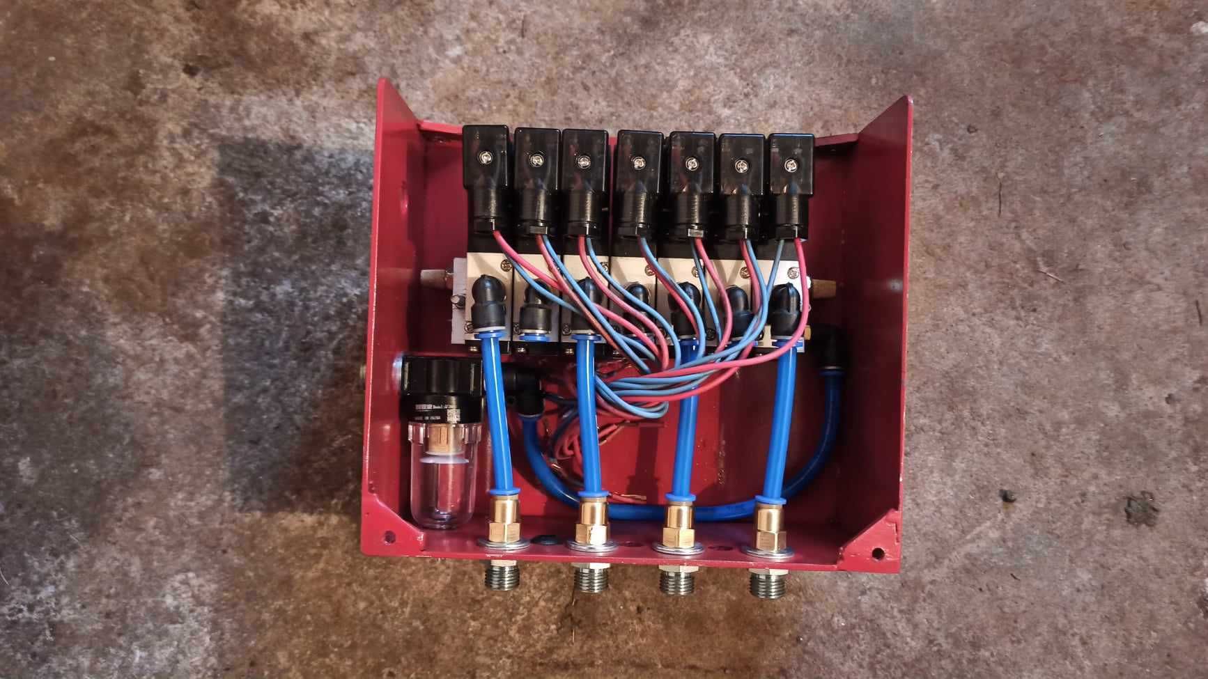 caseta de electroventile troliu TAF nou 24V -12v